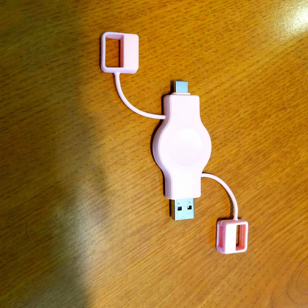 Apple iWatch Magnetic Wireless Charger 2in1 USB-A to USB-C